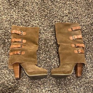 Report Brown Suede Boots size 7 Great Condition!